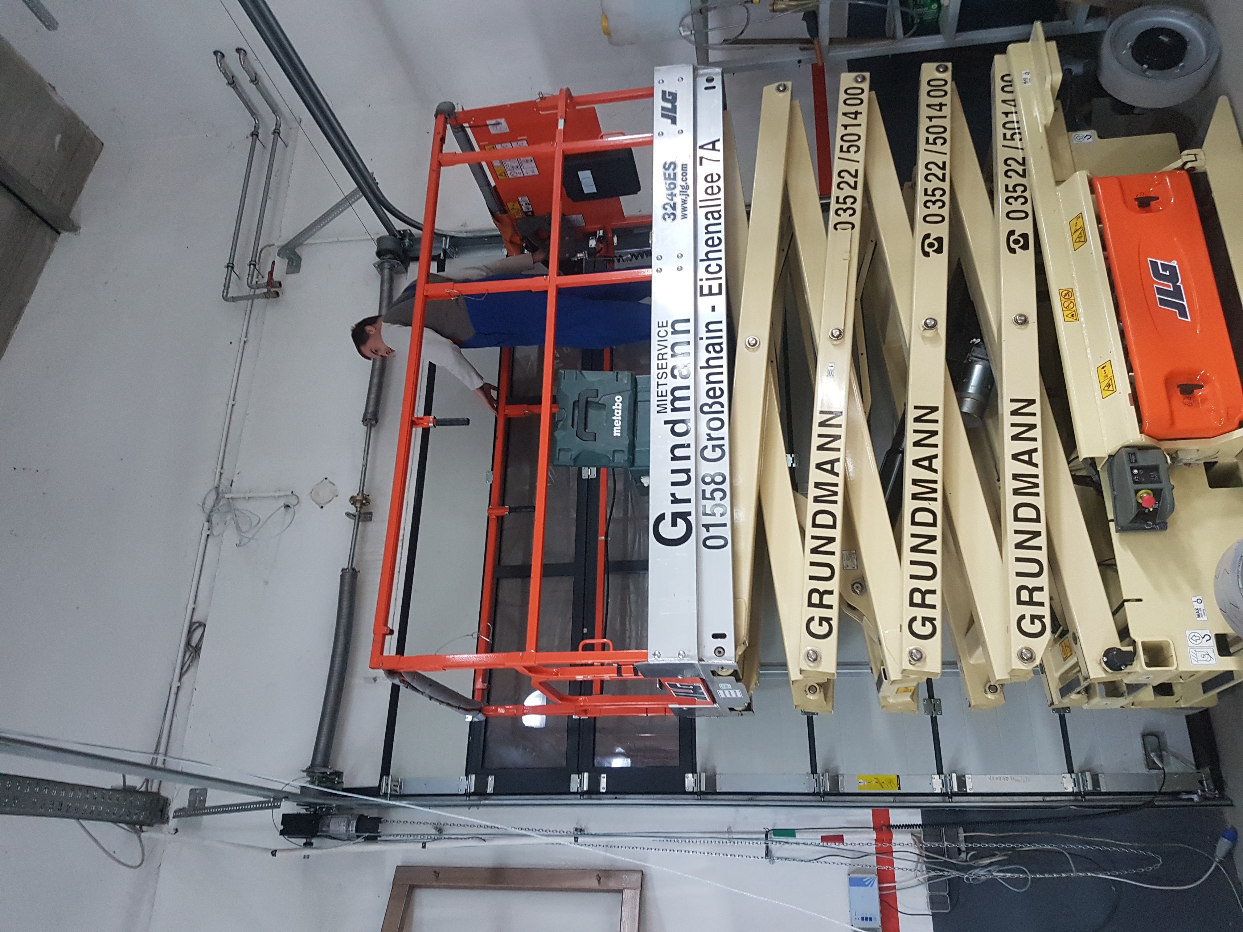 Fehlerdiagnose an einem Garagentor